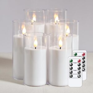 White Pillar Flameless Candle