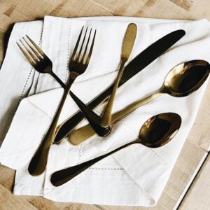 Florence Gold Flatware Set