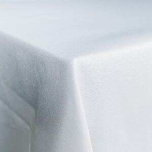 White Rectangle Tablecloth 90"x156"