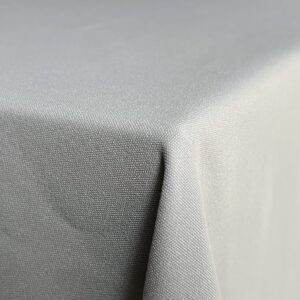 Grey Luxe Tablecloth 120" Round