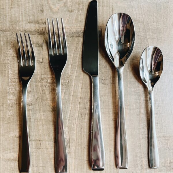 Silver Flatware Set