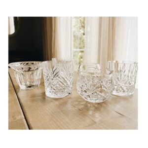 Vintage Crystal Votive Candle Holders