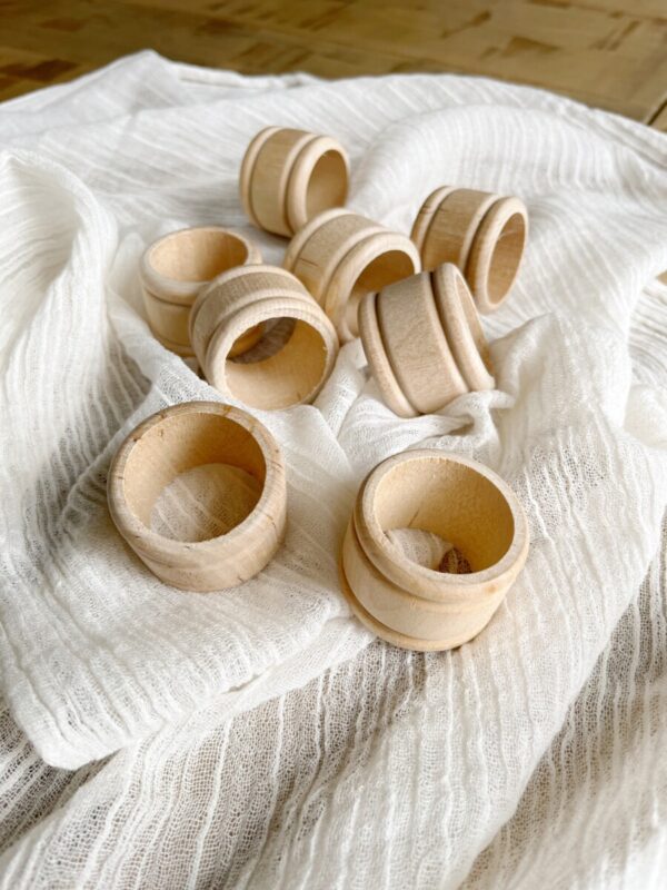 Natural Wood Napkin Ring