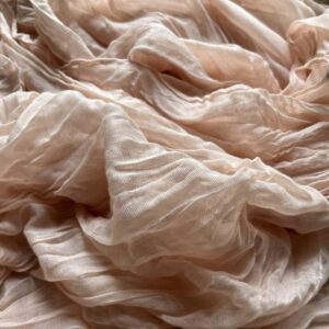 Blush Cheesecloth Runner