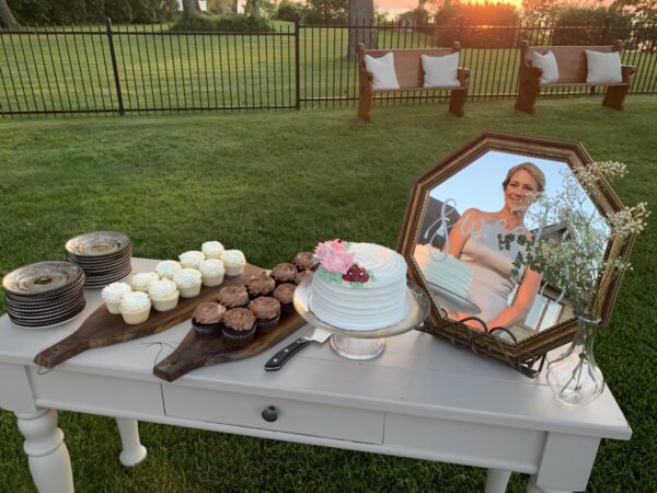 Ivory Accent Table