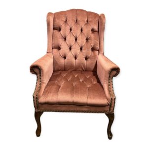 Lucy Tufted Wing Chair