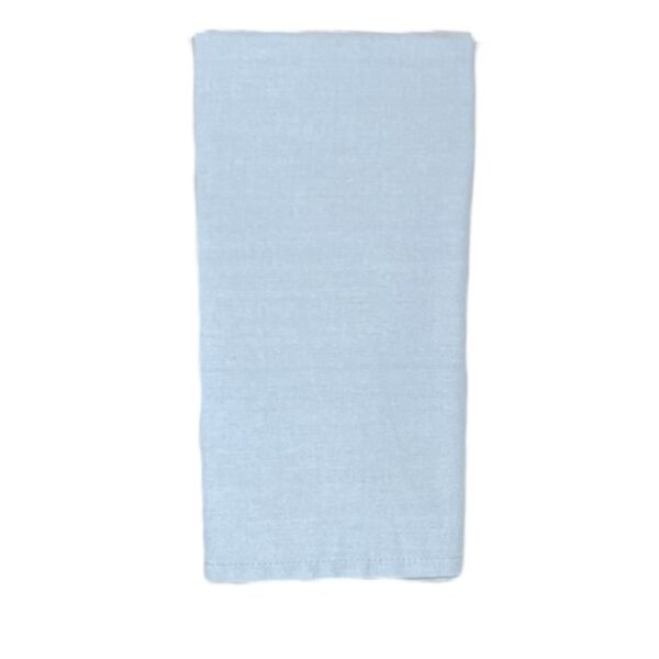 Light Blue Cotton-Linen Blend Napkin