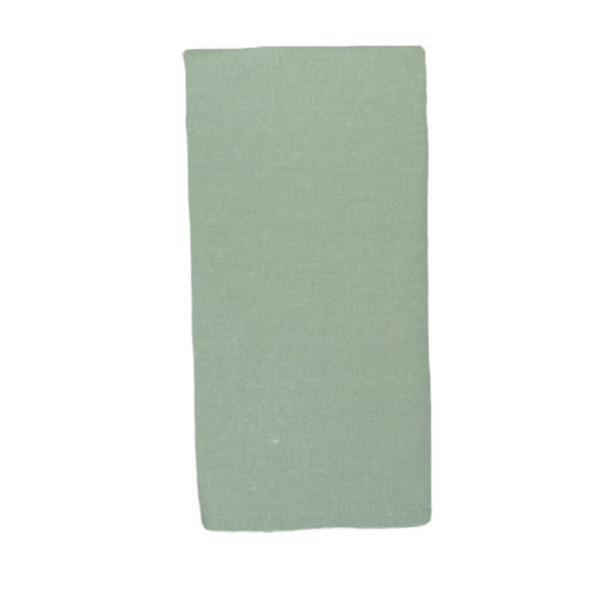 Eucalyptus Green Cotton-Linen Blend Napkin